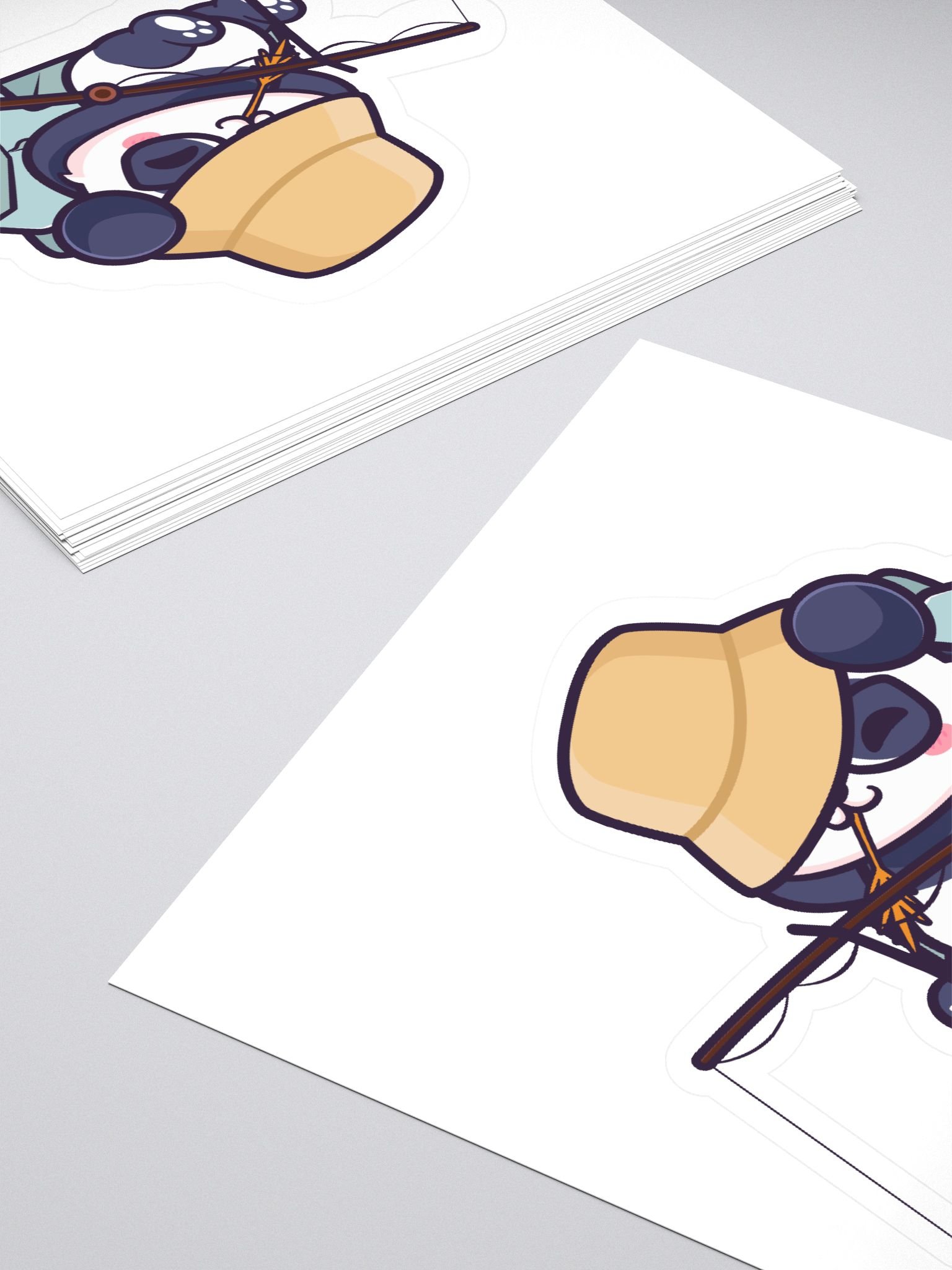 Cozy Panda Sticker product image (4)