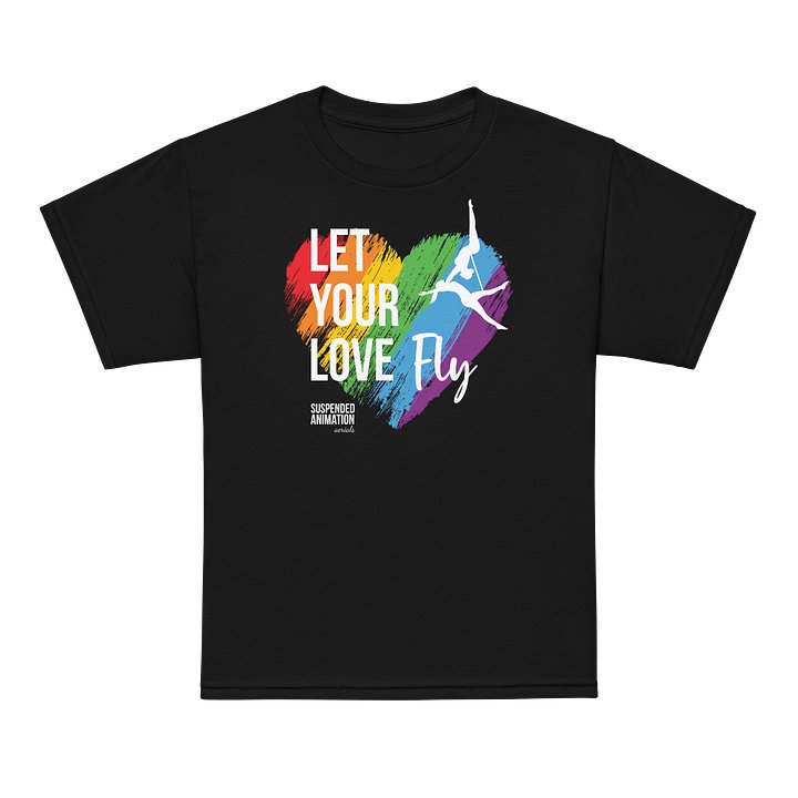 Let Your Love Fly Youth T-Shirt product image (1)