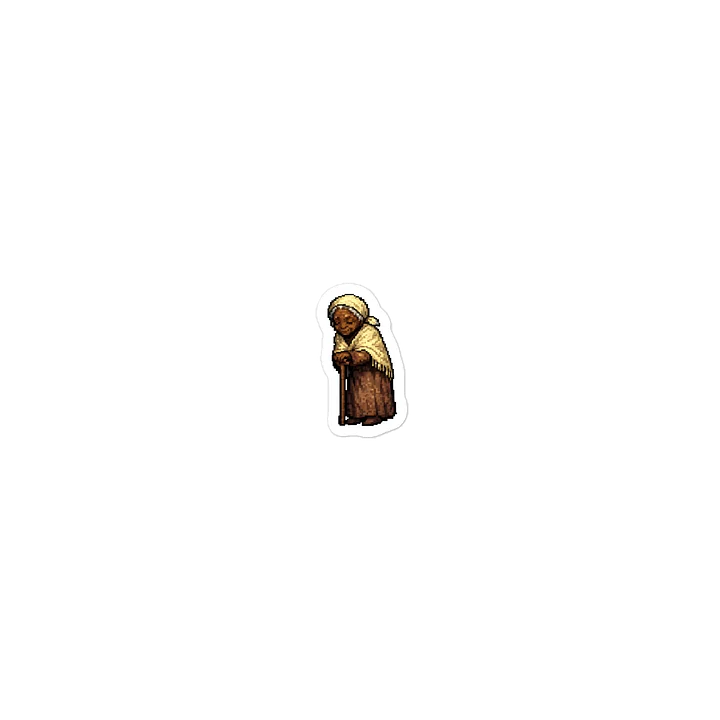 Mother Abigail (The Stand) Retro Pixel Art Laptop Sticker product image (1)