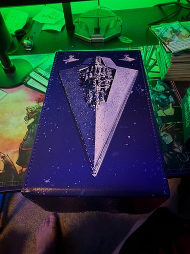 My new double deck box for Star Wars unlimited! #starwars #starwarsunlimited #fyp #foruourpage #collector