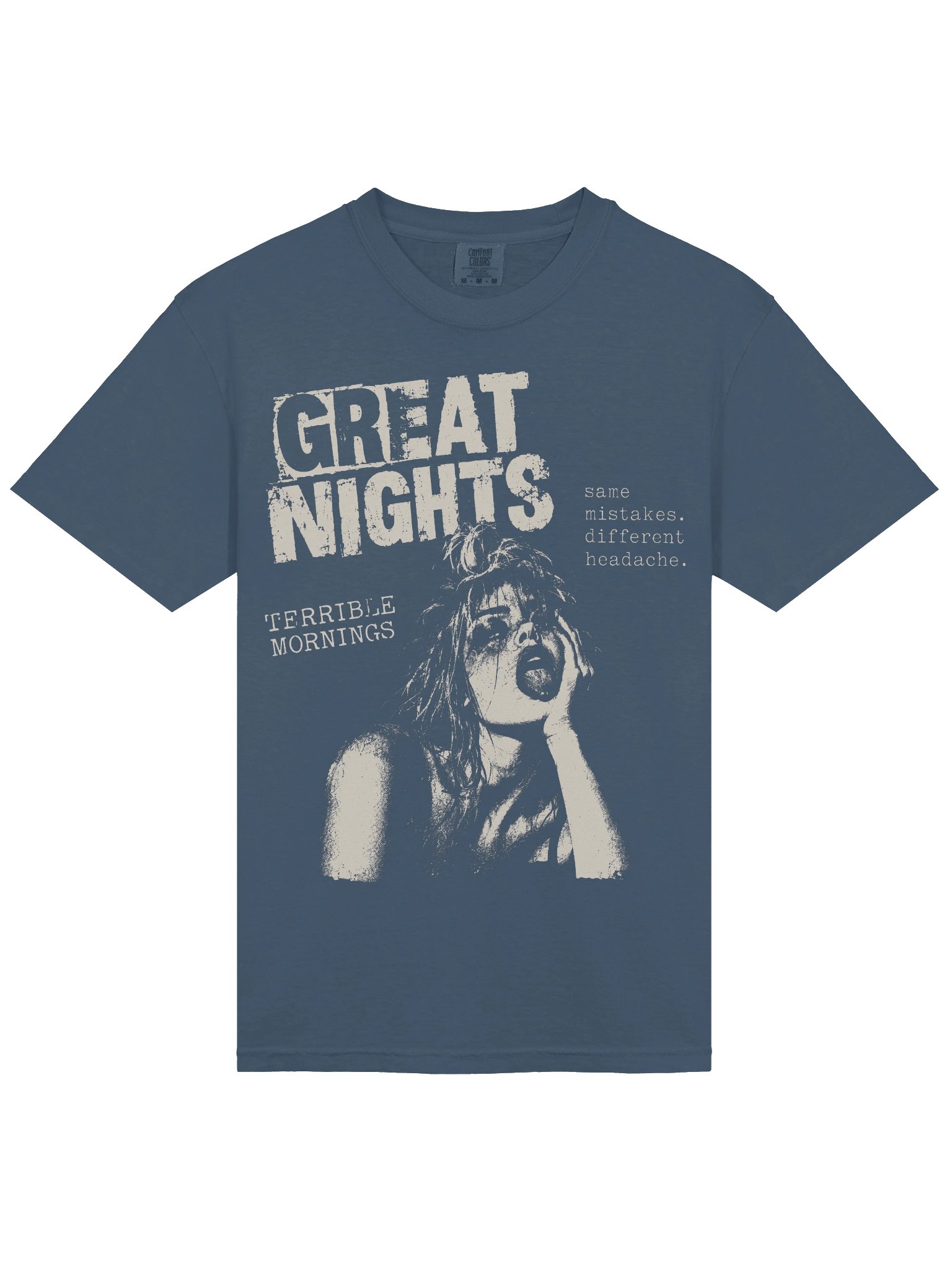 Great Nights Heavyweight Vintage Graphic Tee product image (11)