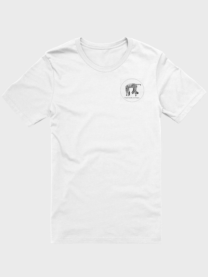 Bendy Zebra Tshirt for Adults product image (1)