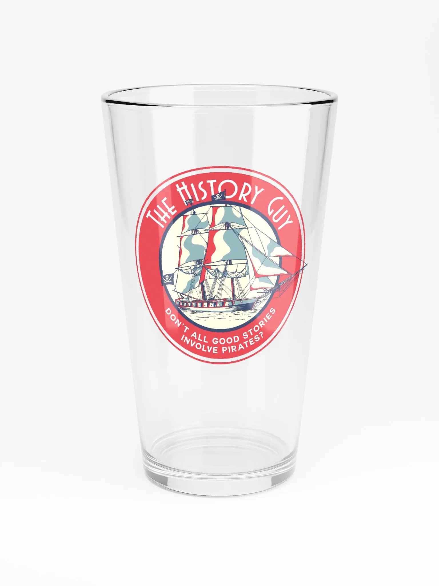 Pirate Pint glass product image (2)