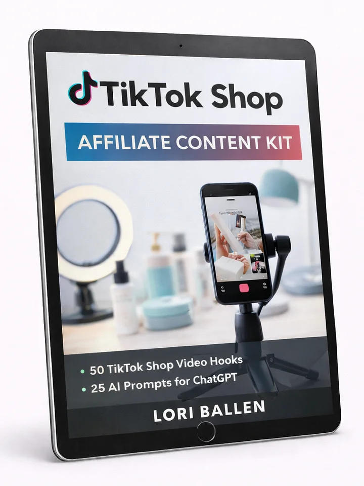 TikTok Shop Creator Content Kit product image (1)