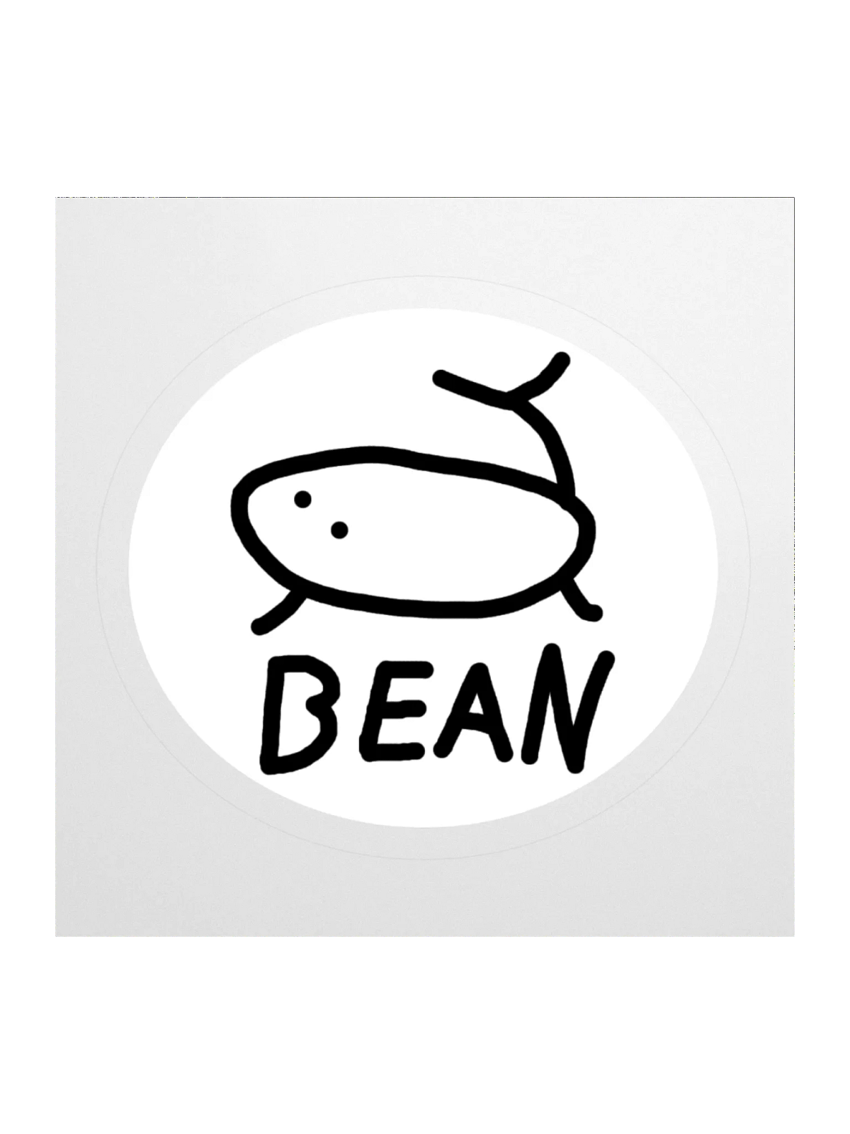 Bean Plot Sticker BEAN (sticker) | SemiSpri