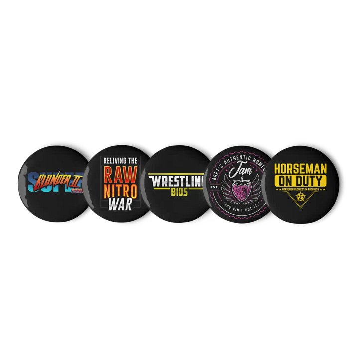 Wrestling Bios Pin Set product image (2)