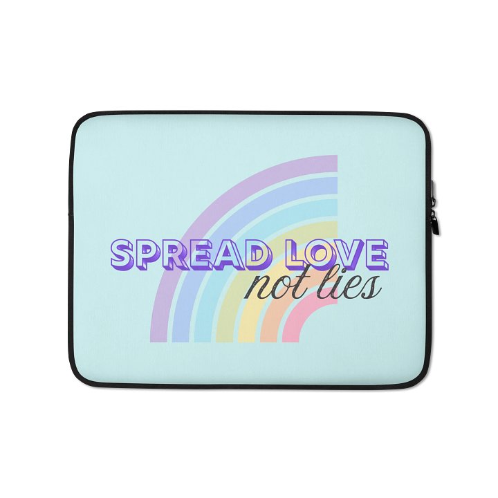 Spread Love Laptop Sleeve product image (1)
