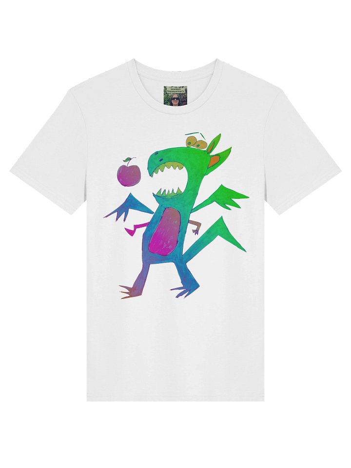 Abstract Apple Dragon Organic Tee product image (1)