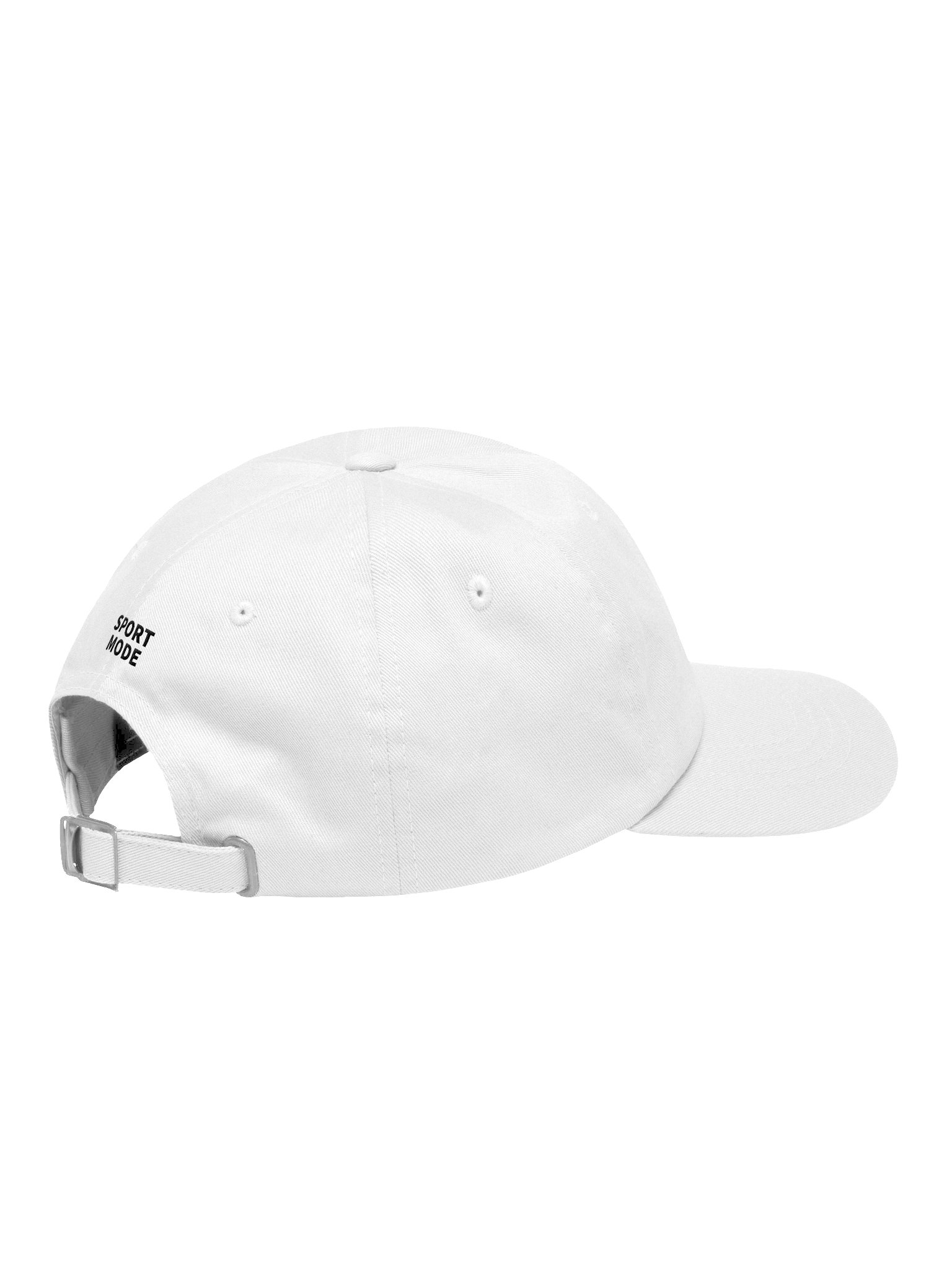 Black Logo Sport Mode Stacked Dad Hat product image (4)