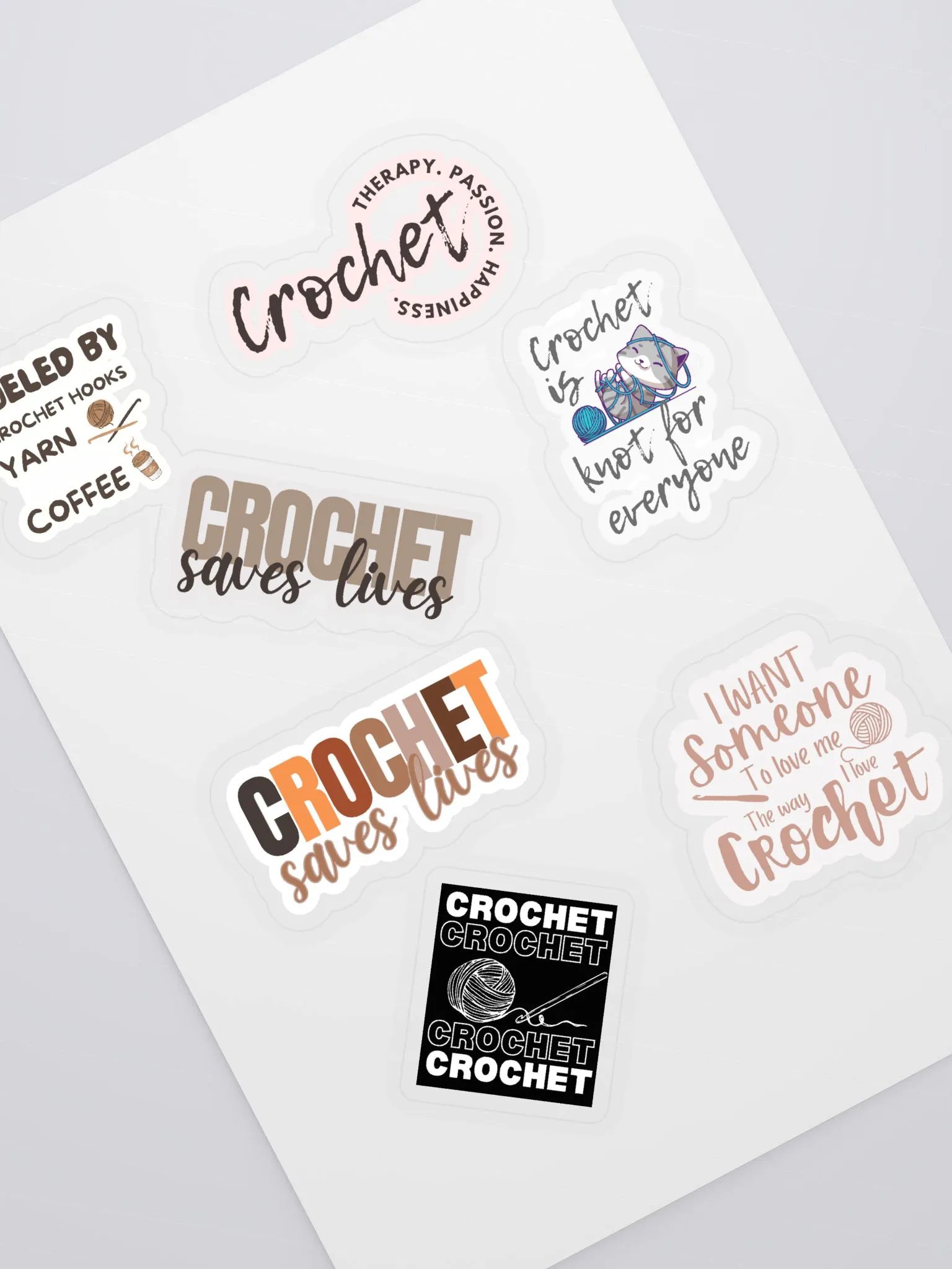 Crochet Inspired Stickers product image (1)