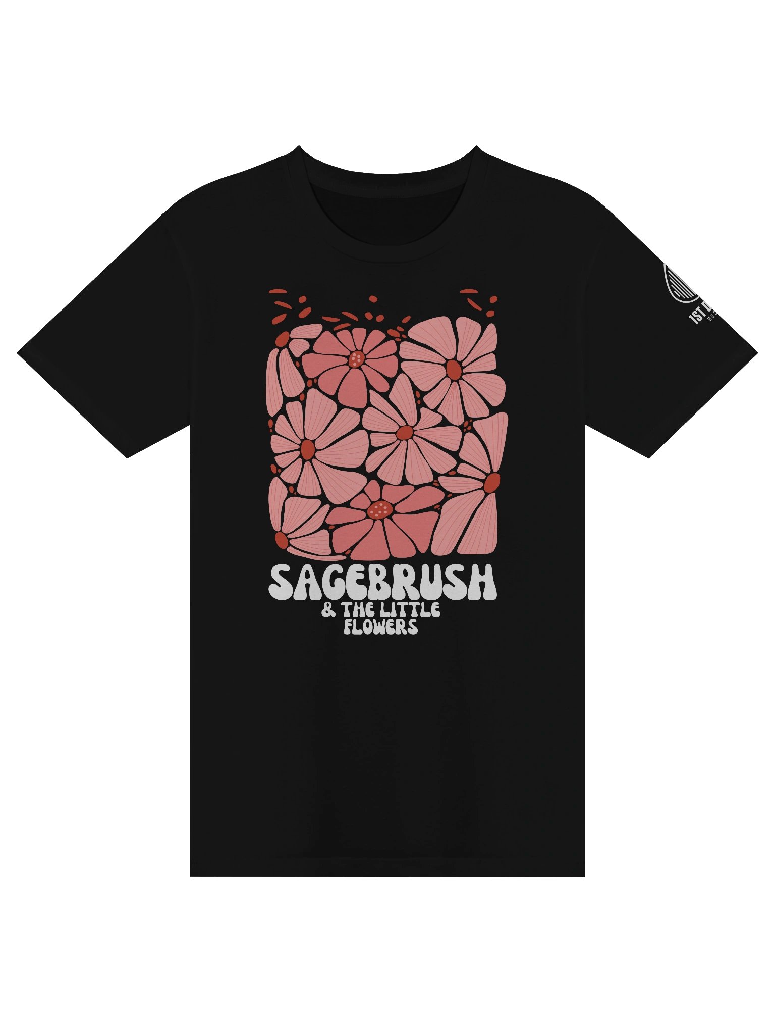 Sagebrush & The Little Flowers Pink Blooms T-shirt product image (1)