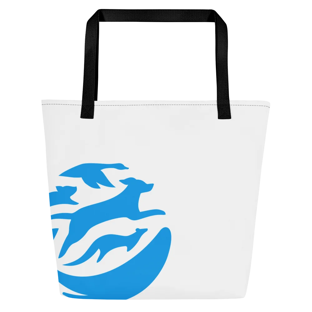 Supergraphic logo - Tote bag with pocket product image (1)