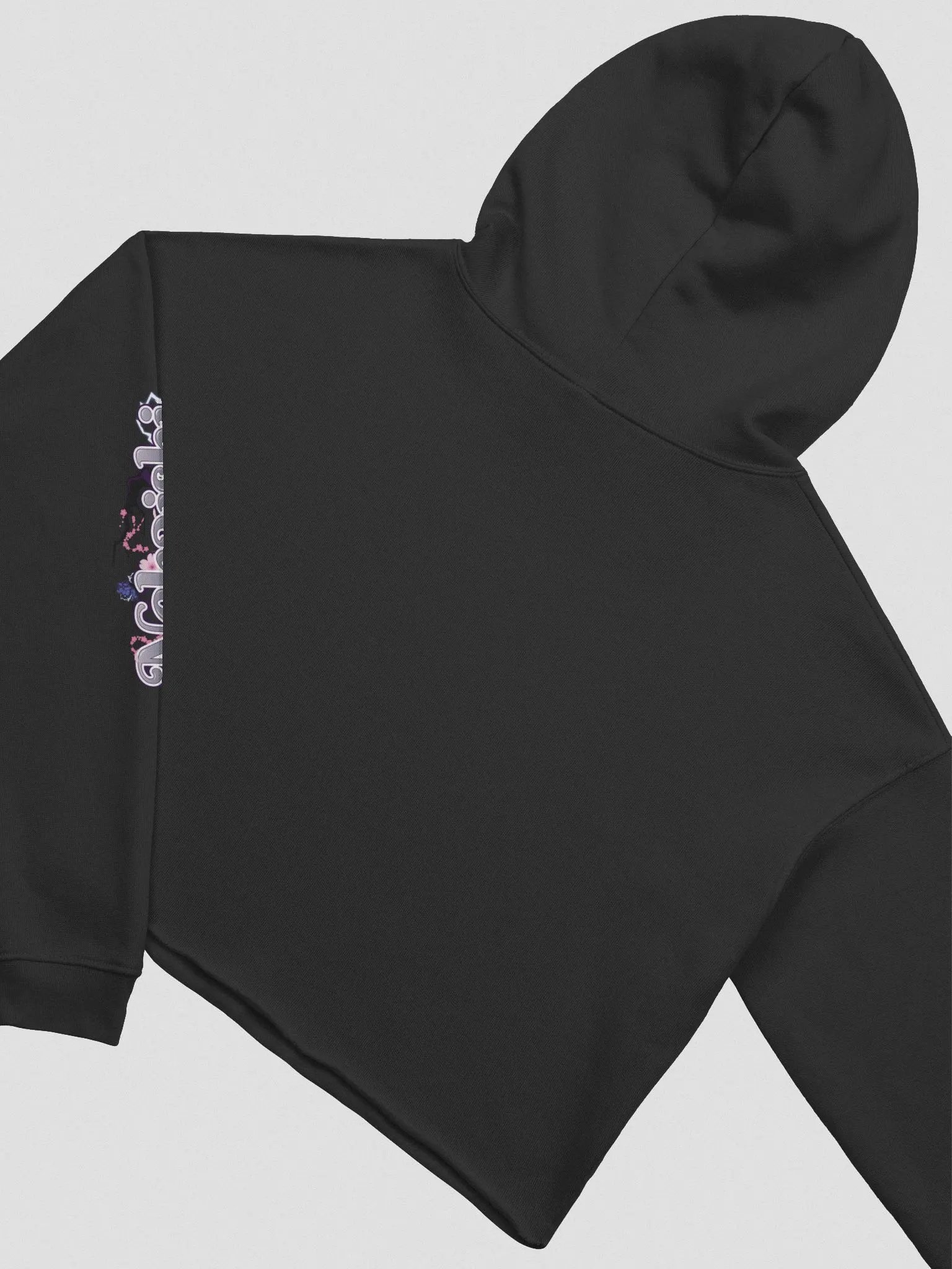 Bella+Canvas Fleece Crop Hoodie - Standard | Dark Mode product image (8)