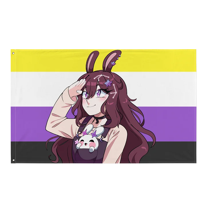 Non Binary Pride Flag - featuring Yuwuna! product image (1)
