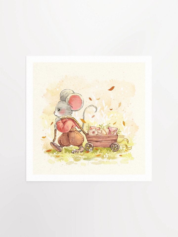 The Woodland Courier - Print 10x10 product image (1)