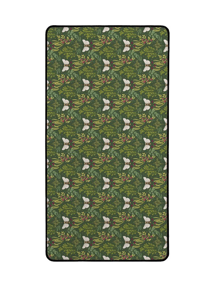 Bees and Foliage Desk Mat product image (2)