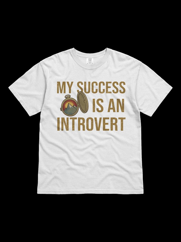 My Success is an Introvert – Heavyweight fabric (6.1 oz) product image (1)