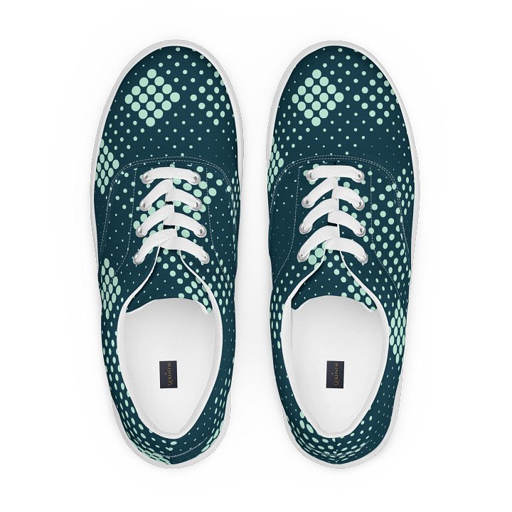 Luminous Geometric Men's Canvas Shoes product image (1)
