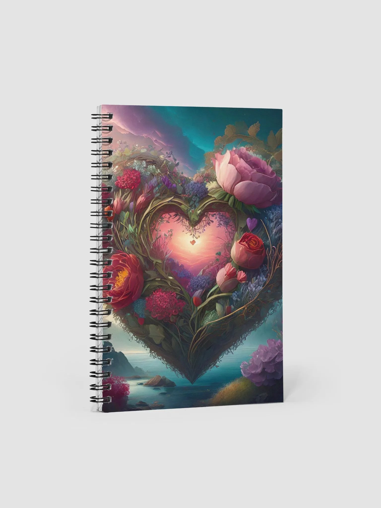 Love Blooms Spiral Notebook product image (1)