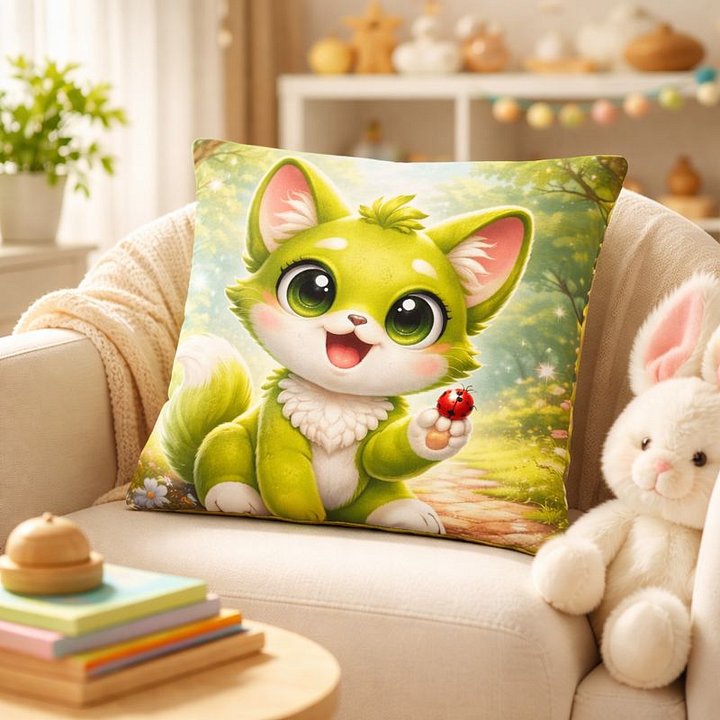 Whimsical Fox Premium Pillow product image (1)