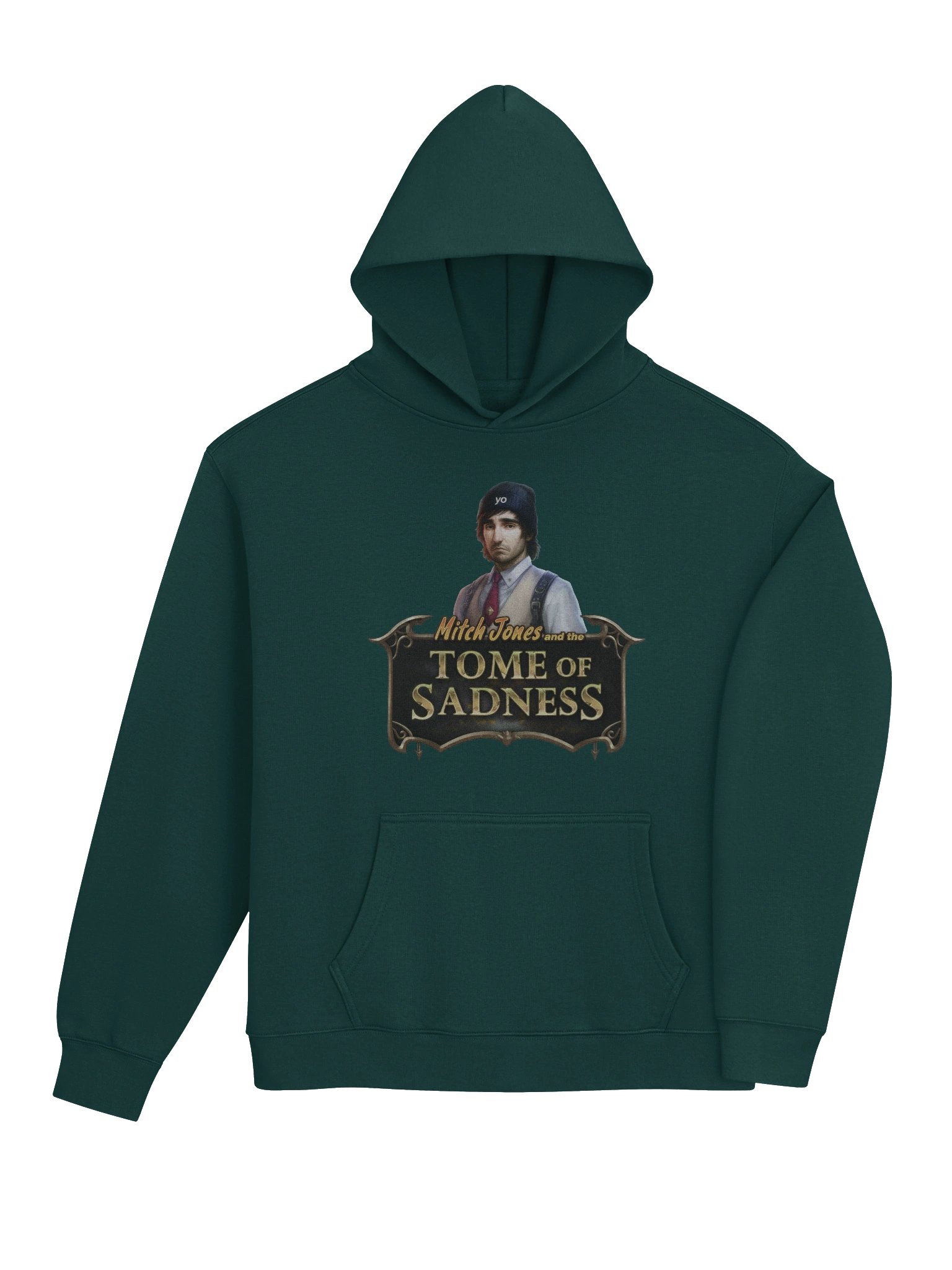 Tome of Sadness Hoodie (Green) product image (1)