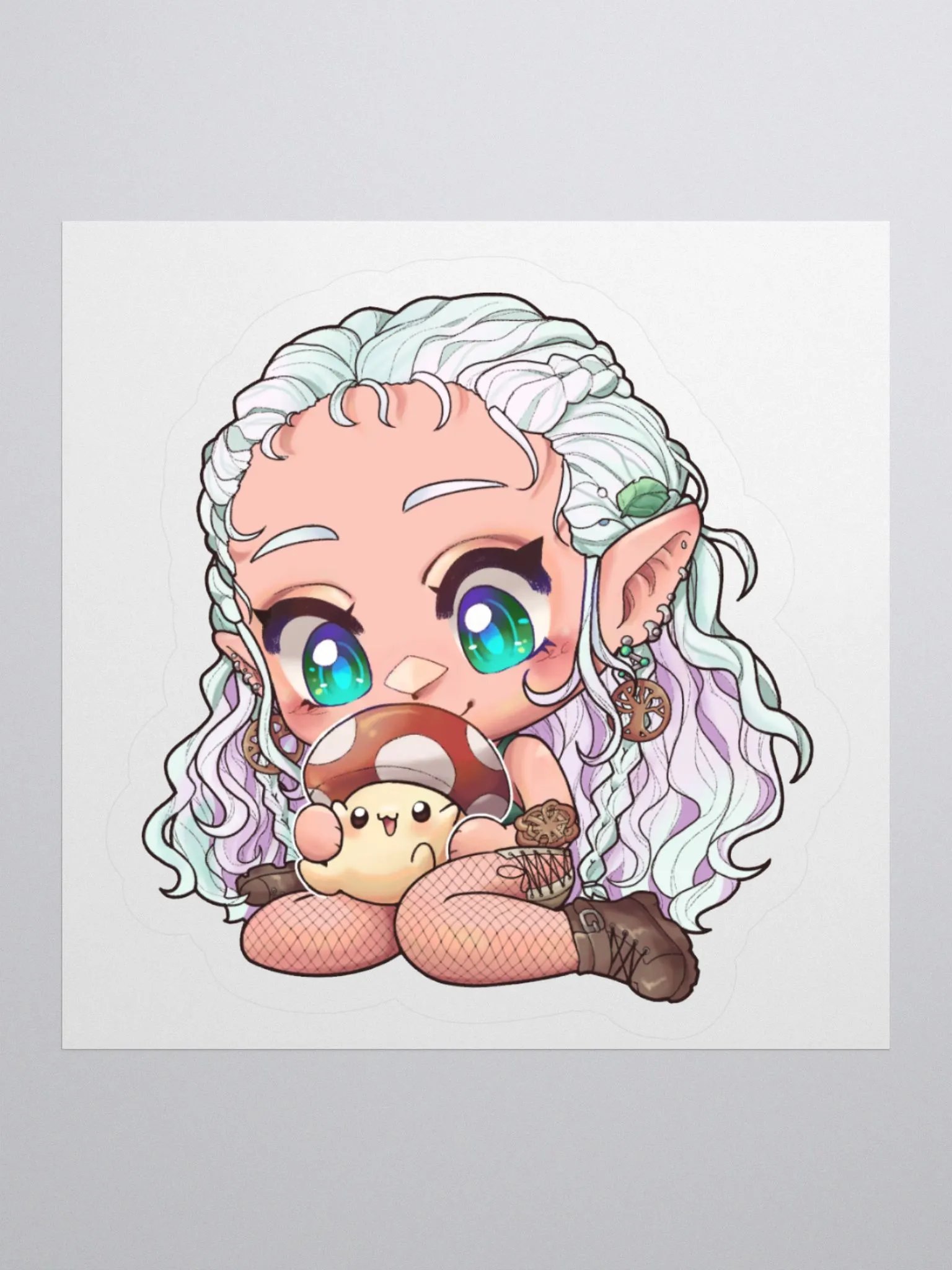 Chat In My Lap Sticker product image (1)