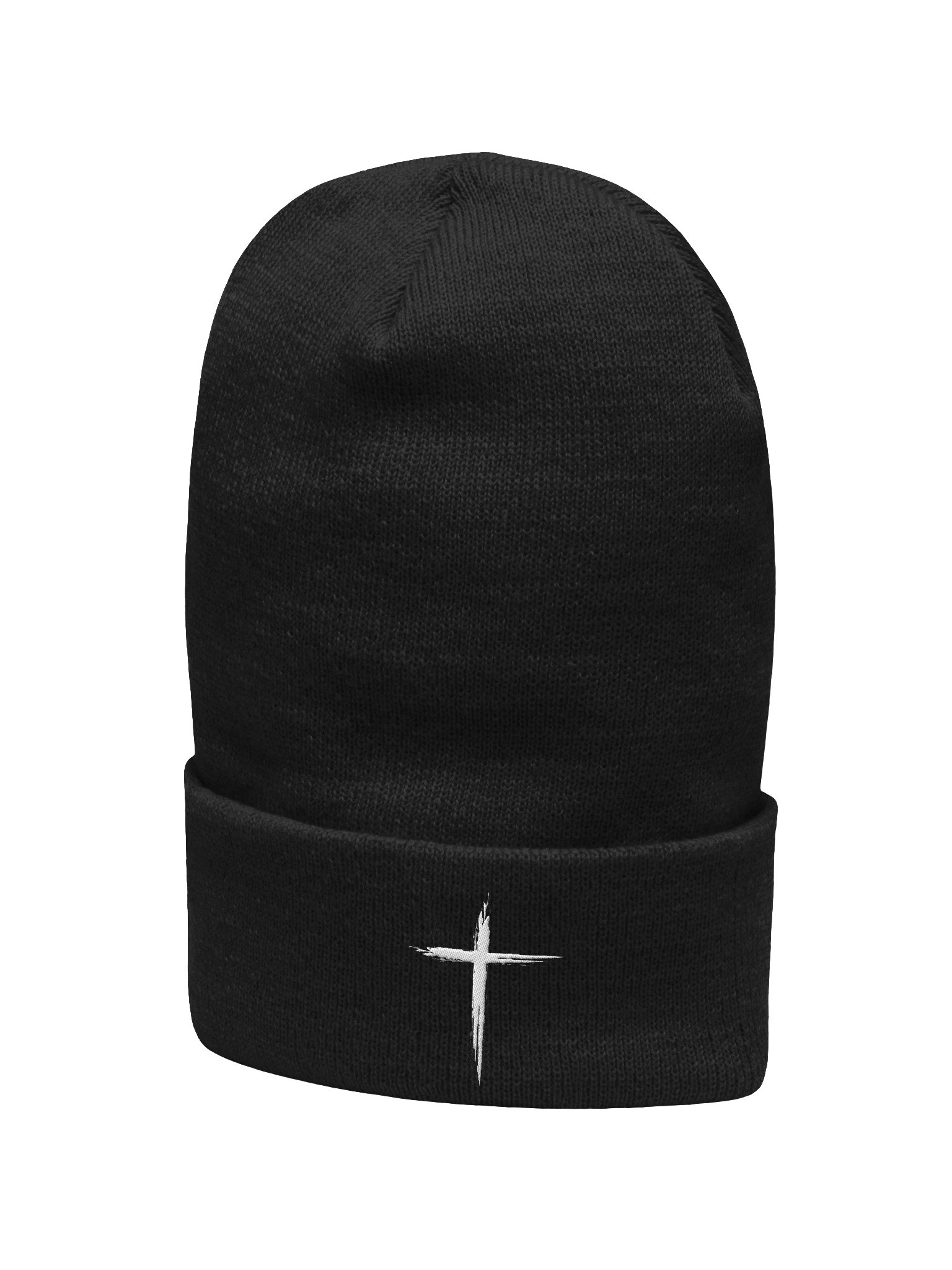 Divine Cross Cuffed Beanie product image (2)