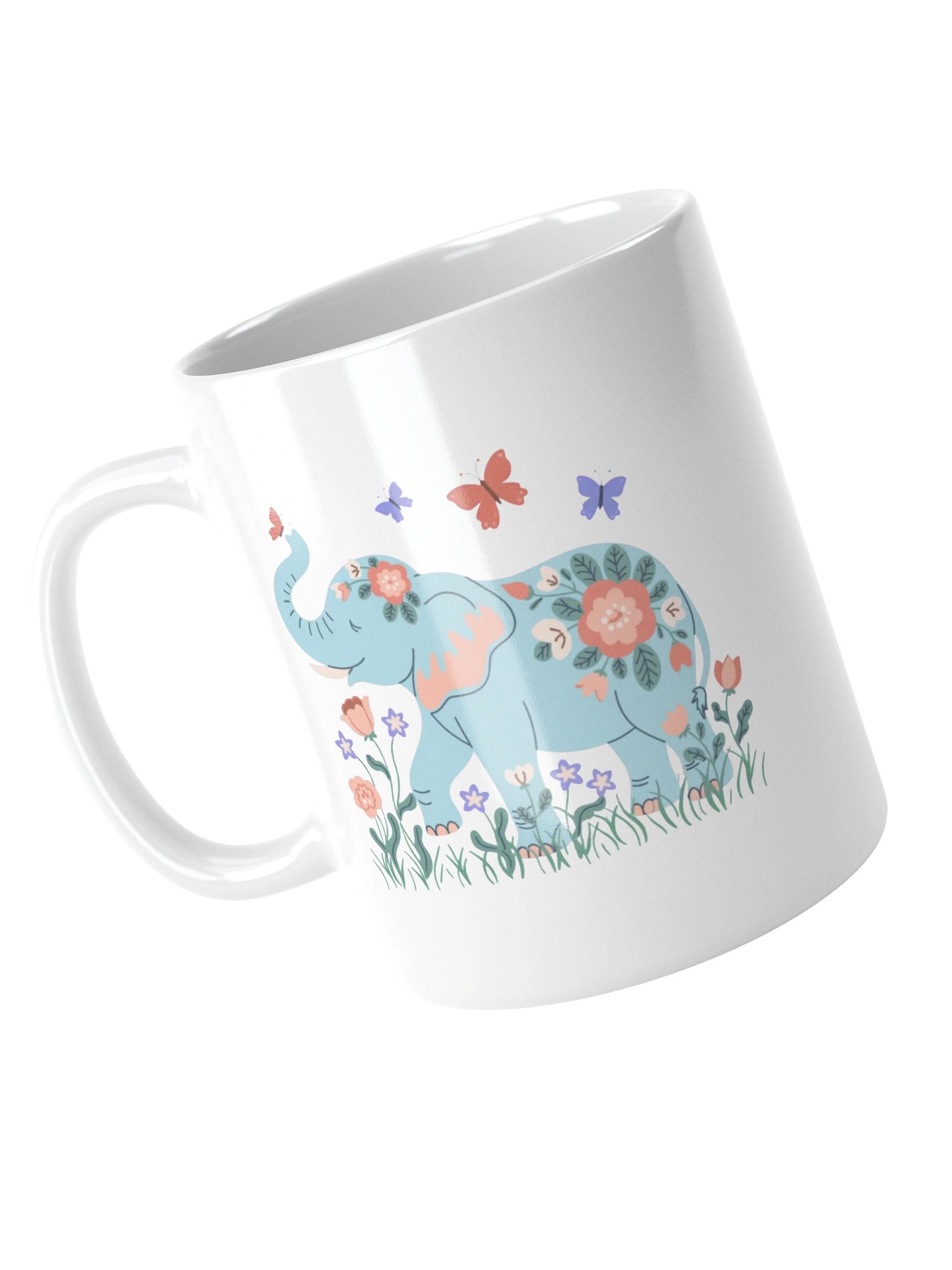 Gentle Elephant Meadow Coffee Mug product image (13)
