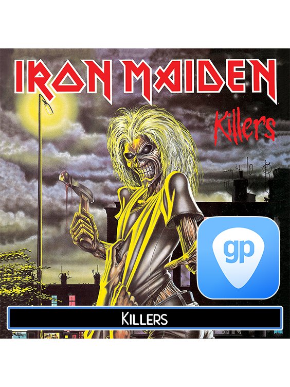 Killers PDF TAB + Backing Track MP3 product image (1)