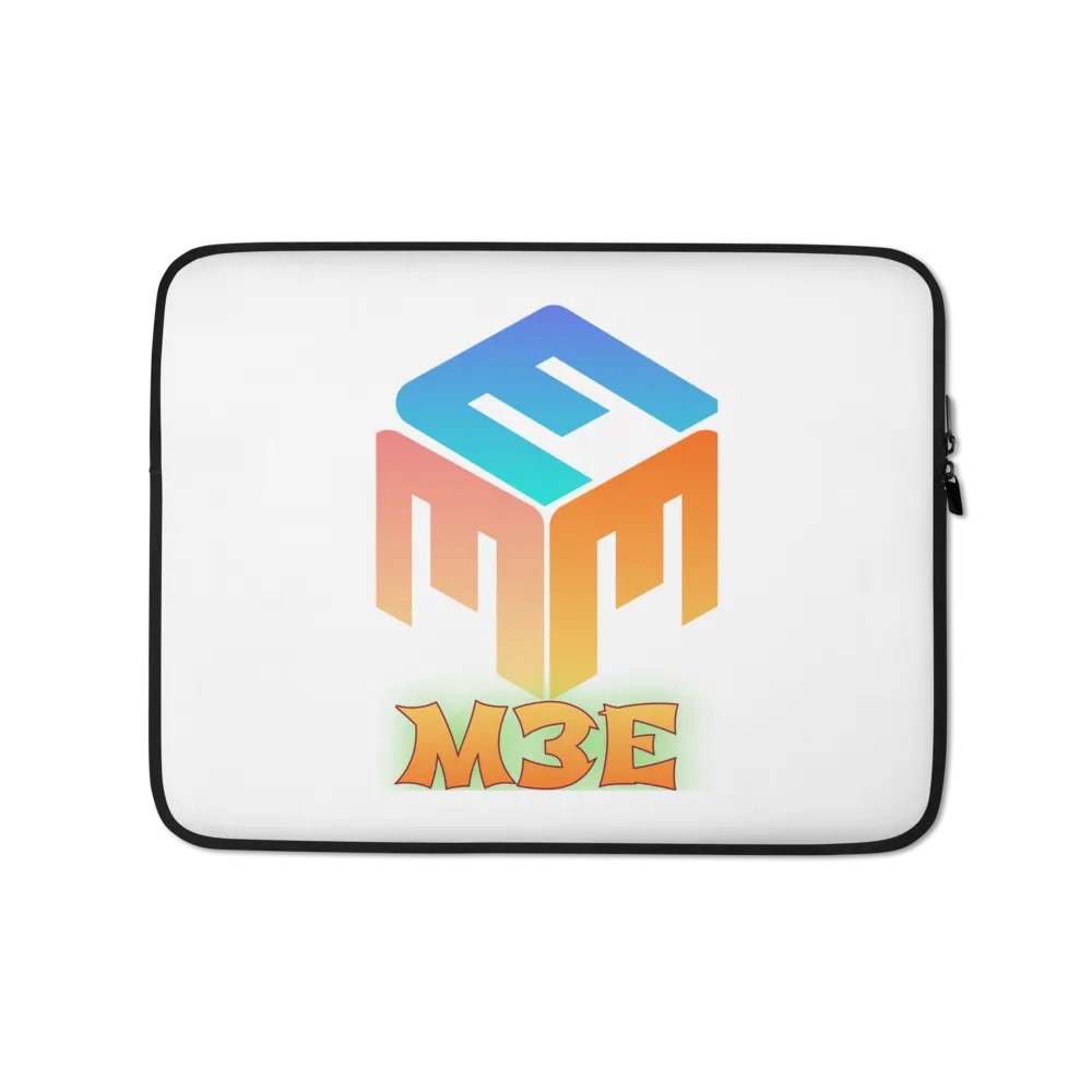 M3E Block Laptop Sleeve product image (1)