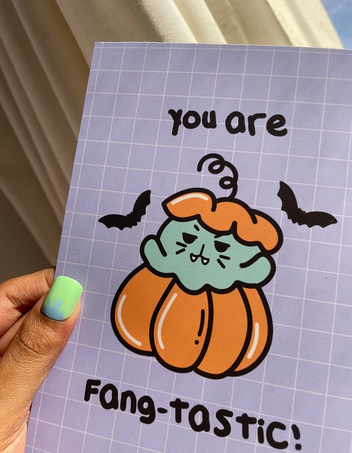You are Fang-tastic! Pumpkin Print product image (2)