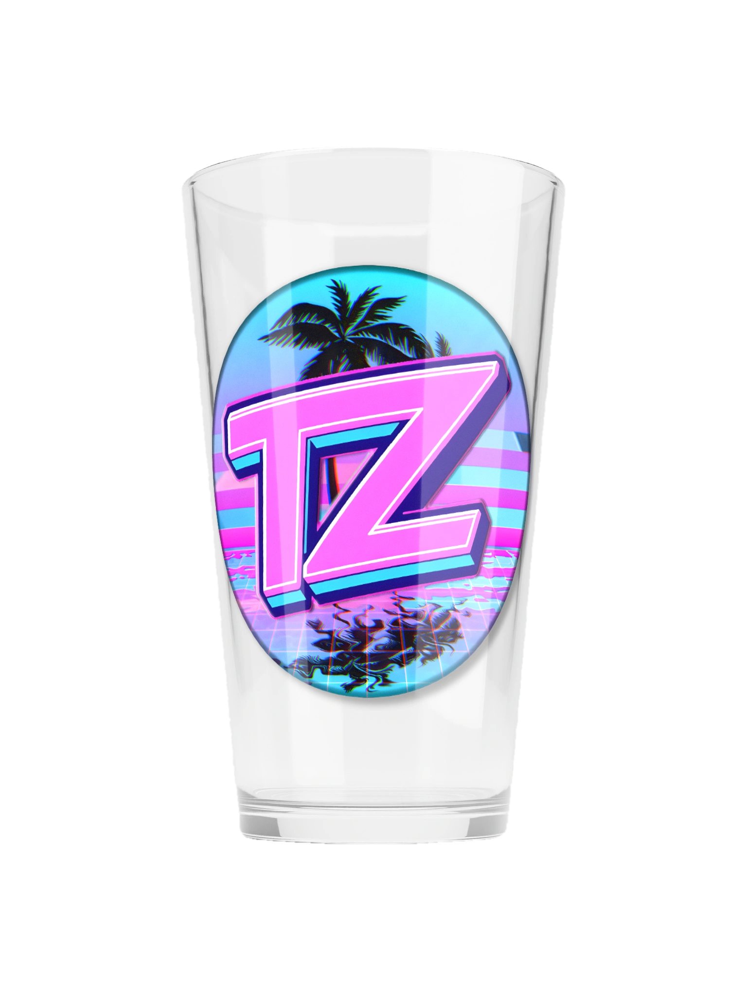 TrainerZeek Logo Pint Glass product image (8)