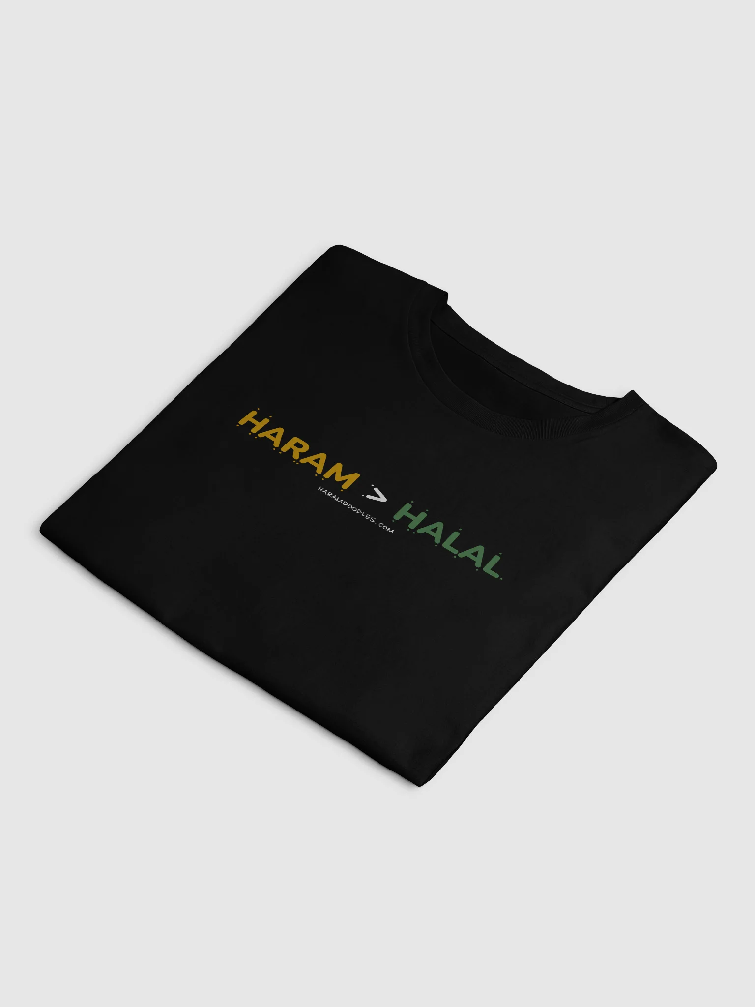 Haram > Halal Crop T-Shirt product image (4)