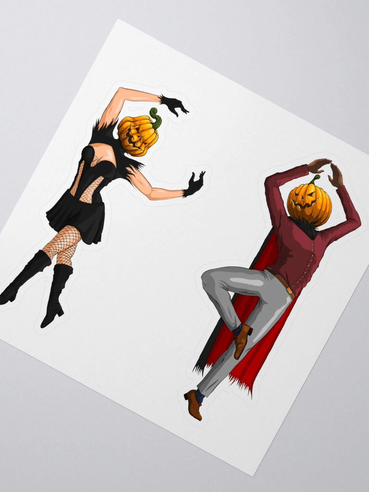 Pumpkin Village People Stickers CA product image (2)