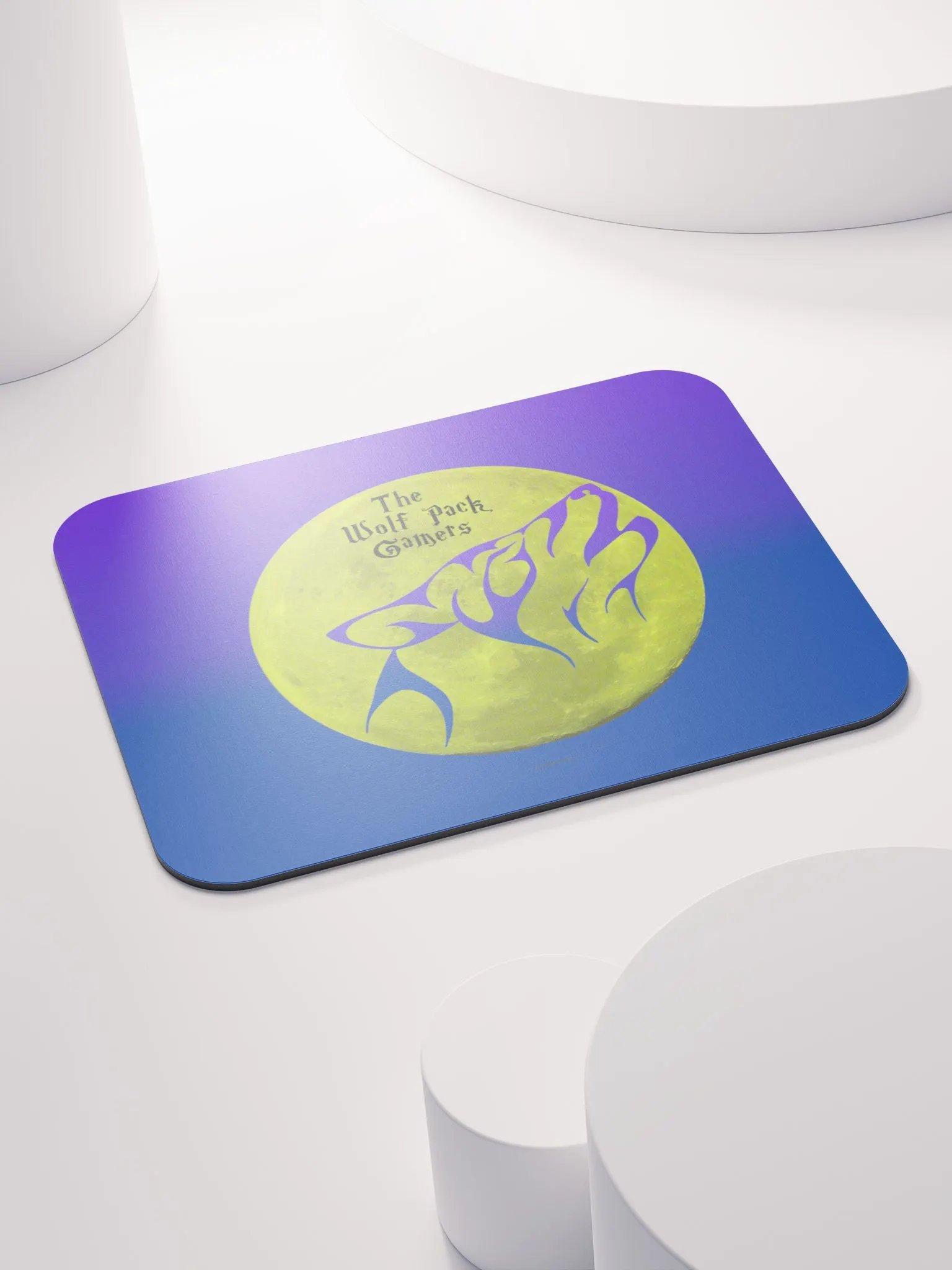 The Wolf Pack Gamers Logo MousePad product image (4)