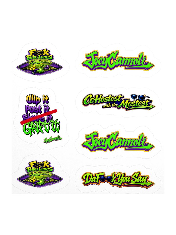 JCC Kiss Cut Stickers product image (1)