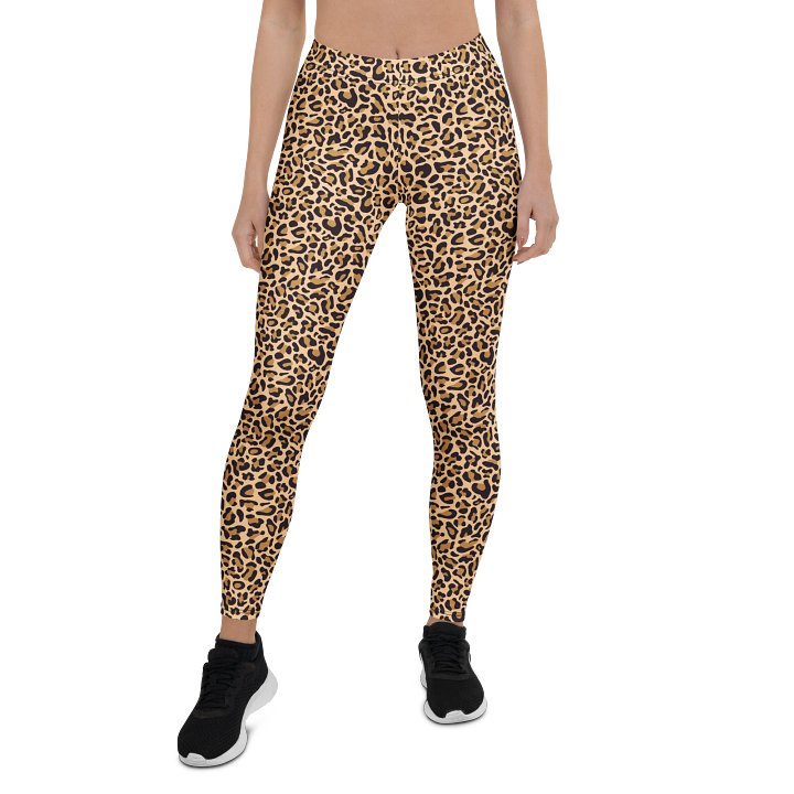 Trendy Leopard Print Leggings Bold Fashion Statement product image (1)