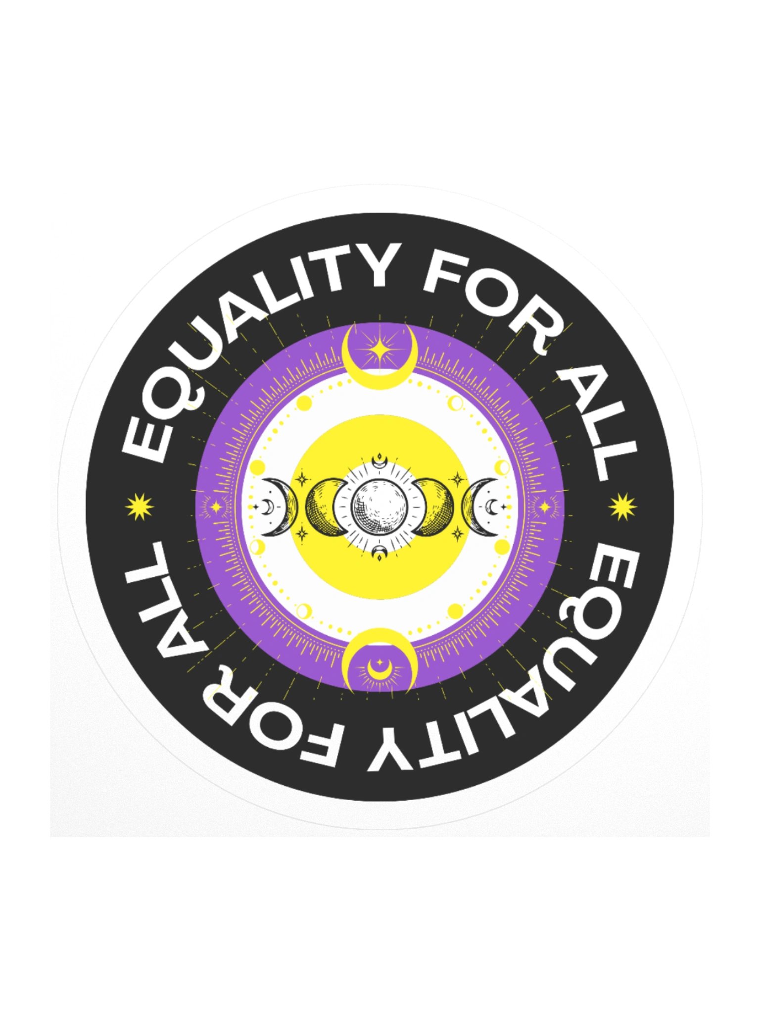 Equality NonBinary Sticker product image (1)