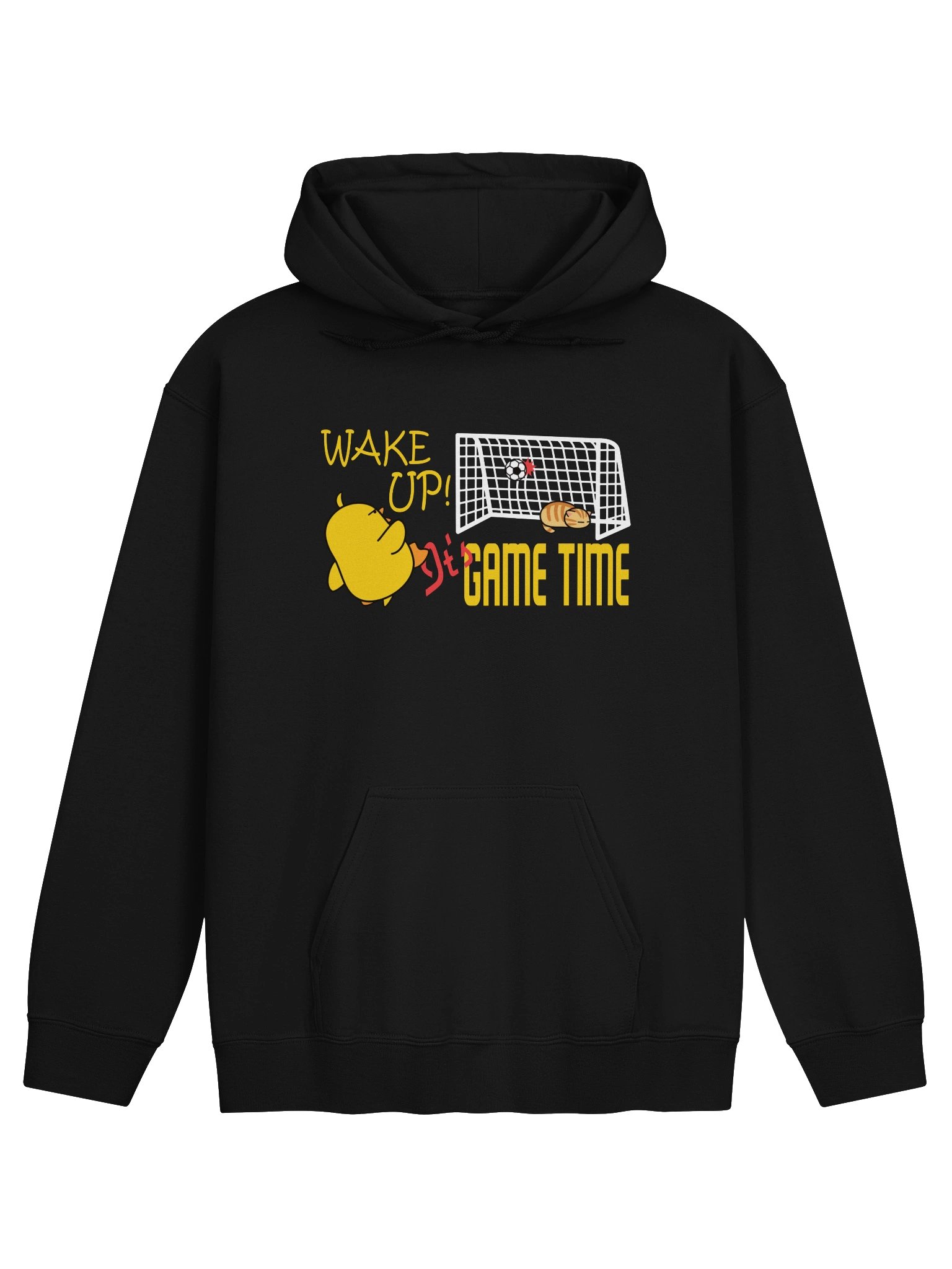 Soccer Cat (WAKE UP, It's GAME TIME) - Unisex Adult Hoodie product image (1)