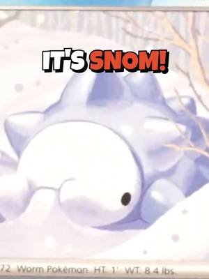 Would you still love me if I was a SNOM?! 🪱 Say yes... #pokemon #pokemoncards #vtuber #fyp #snom 