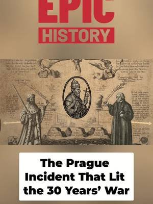 Two officials. One window. Thirty years of war. The Defenestration of Prague—the moment that sparked the 30 Years' War. A single act of Protestant defiance exploded into Continental chaos. Religious warfare at its most brutal. One moment. One decision. Decades of devastation. Check out the full video at Epic History. #epichistory #30YearsWar #History #Prague #HistoryTok #FYP #Viral #ForYou #HistoryLesson #WW1 #EuropeanHistory #ReligiousWar