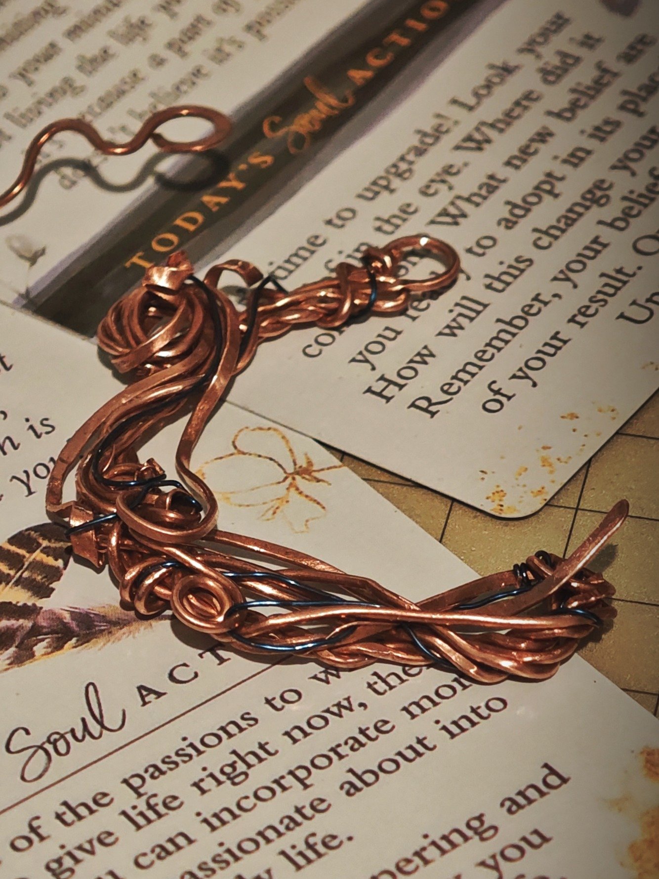 Copper Moon pendant product image (3)