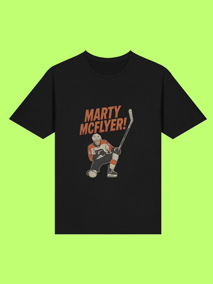 Marty McFlyer Shirt – Retro Hockey Meets Movie Nostalgia product image (1)