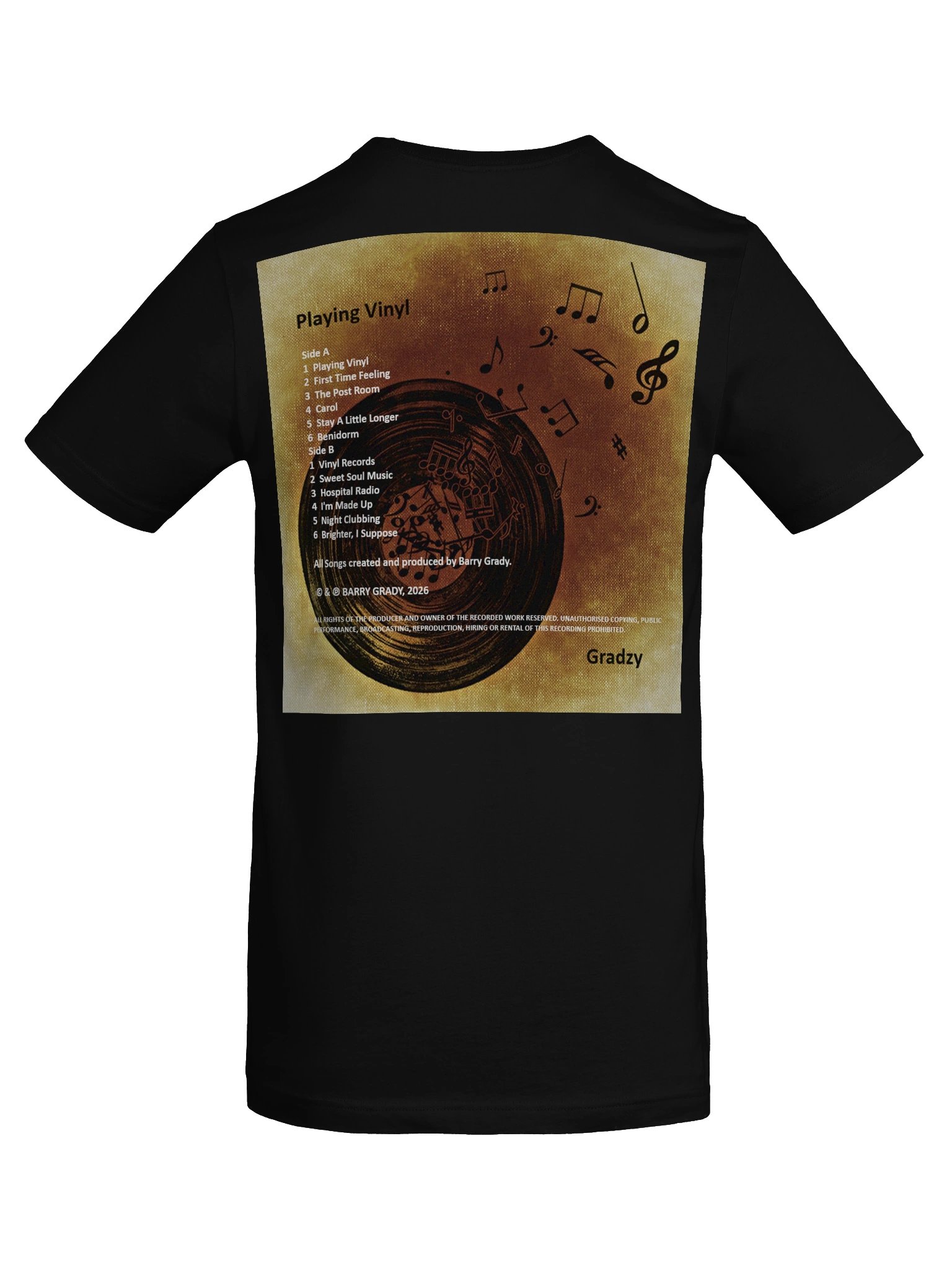 'Playing Vinyl' T-Shirt product image (45)