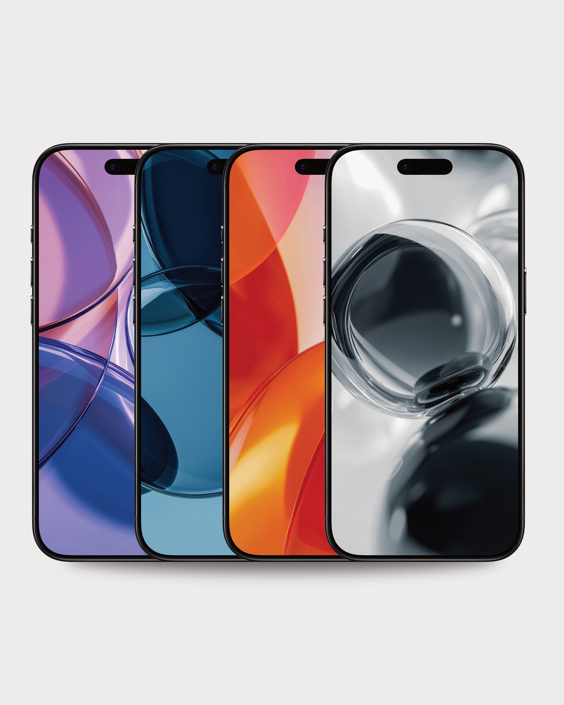 Aqua Glass 8K Wallpaper Pack product image (2)