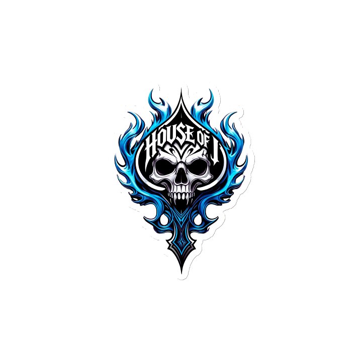 House of J Logo Die-Cut Magnet product image (2)