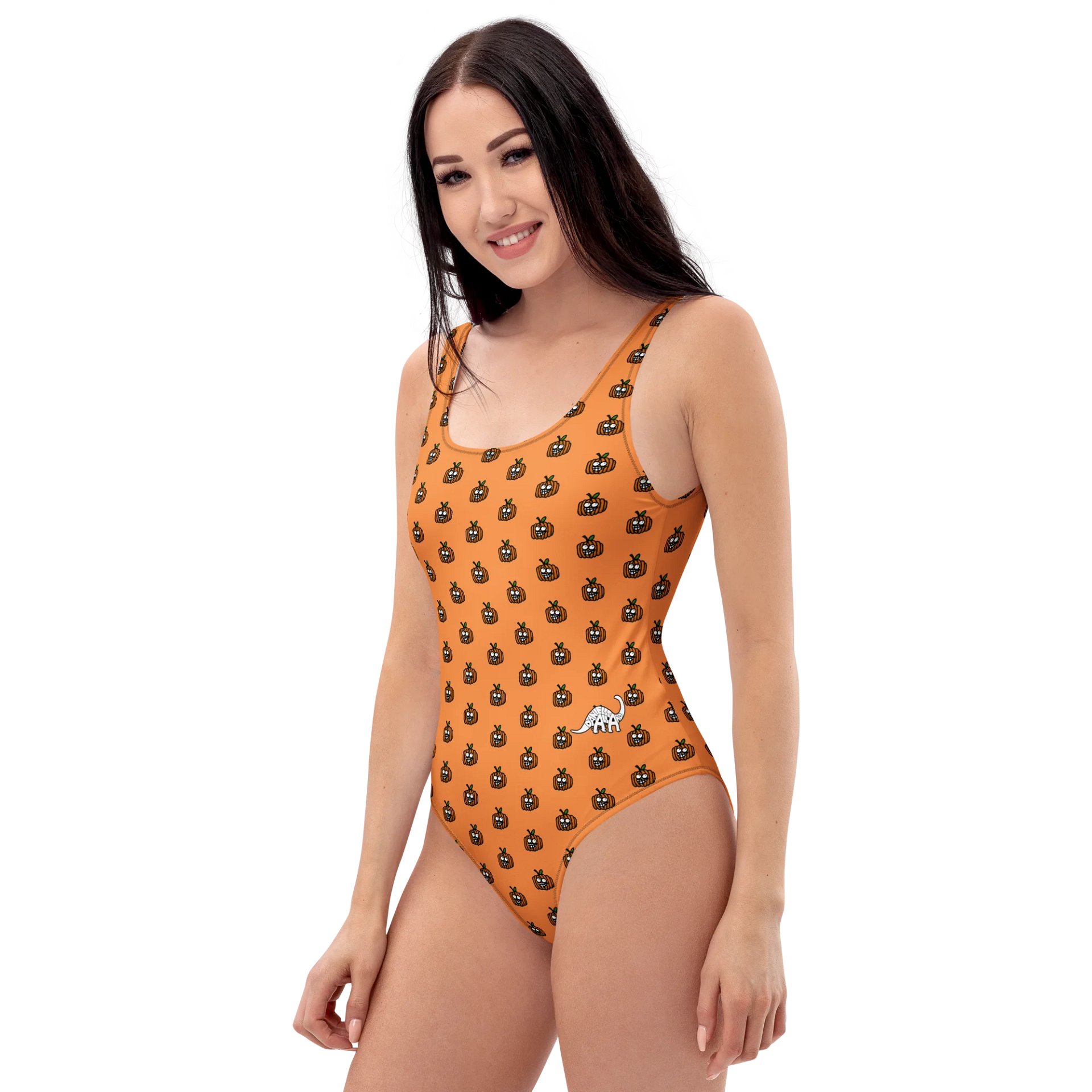Hehe Pumpkin Party One-Piece Swimsuit product image (4)