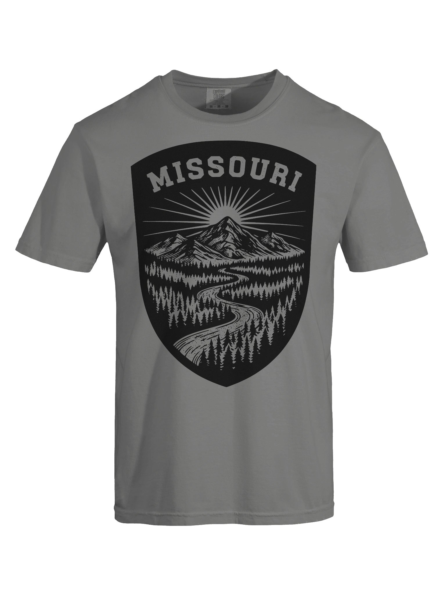 Missouri Mountain Forest T-Shirt | Vintage Outdoor State Pride Tee product image (13)