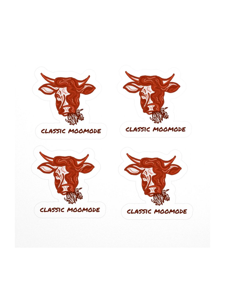 Classic MooMode - Sticker product image (1)