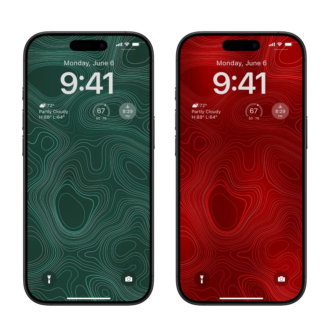 Topography Wallpaper Pack product image (4)